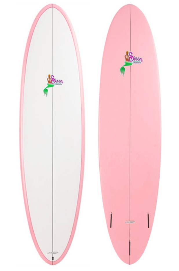 Siren x Channin "Sol Desire" 7'6 Hybrid Surfboard by SurfTech
